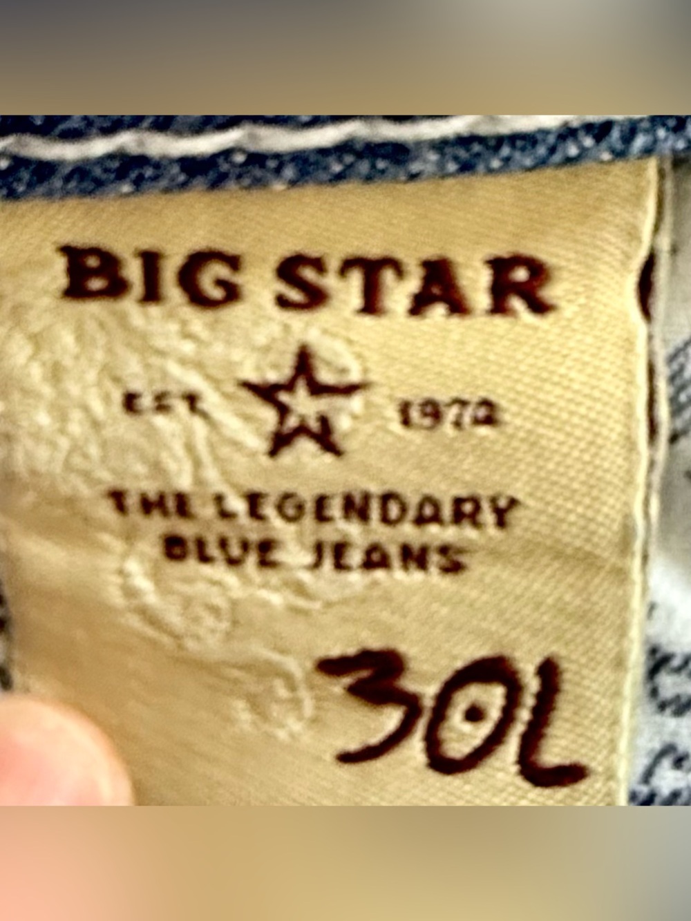 Big Star “Maddie” Mid Rise Boot Cut Distressed Light Wash Jeans With Whiskering - Picture 12 of 16